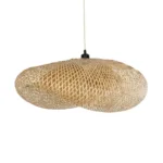 GLOBOSTAR® MEXICO 00720 Boho Κρεμαστό Φωτιστικό Οροφής με Ντουί 1 x E27 AC 220-240V IP20 - Μπεζ - Μ85 x Π55 x Υ36cm - Image 4