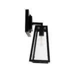 GLOBOSTAR® ASETYLIN 01032 Vintage Φωτιστικό Τοίχου - Απλίκα με Ντουί 1 x E27 AC 220-240V IP20 - Μαύρο - Μ18 x Π17 x Υ37cm - Image 5