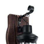 GLOBOSTAR® BRASRA 01204 Vintage Φωτιστικό Τοίχου - Απλίκα με Ντουί 1 x E27 AC 220-240V IP20 - Καφέ & Μαύρο - Μ15 x Π20 x Υ30cm - Image 6