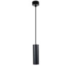 GLOBOSTAR® CANNON 01275 Μοντέρνο Κρεμαστό Φωτιστικό Οροφής με Ντουί 1 x GU10 AC 220-240V IP20 - Μαύρο - Μ6 x Π6 x Υ20cm - Image 2