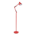 GLOBOSTAR® AUDREY 01470 Vintage Επιδαπέδιο Φωτιστικό με Ντουί 1 x E27 AC 220-240V IP20 - Κόκκινο - Μ15 x Π15 x Υ190cm - Image 2