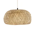 GLOBOSTAR® SAN TROPEZ 01626 Boho Κρεμαστό Φωτιστικό Οροφής με Ντουί 1 x E27 AC 220-240V IP20 - Μπεζ - Μ38 x Π38 x Υ22cm - Image 4