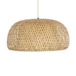GLOBOSTAR® SAN TROPEZ 01627 Boho Κρεμαστό Φωτιστικό Οροφής με Ντουί 1 x E27 AC 220-240V IP20 - Μπεζ - Μ60 x Π60 x Υ29cm - Image 4