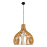 GLOBOSTAR® SCANDINAVIA 01701 Boho Κρεμαστό Φωτιστικό Οροφής με Ντουί 1 x E27 AC 220-240V IP20 - Μπεζ - Μ45 x Π45 x Υ45cm - Image 4