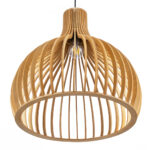 GLOBOSTAR® SCANDINAVIA 01701 Boho Κρεμαστό Φωτιστικό Οροφής με Ντουί 1 x E27 AC 220-240V IP20 - Μπεζ - Μ45 x Π45 x Υ45cm - Image 6