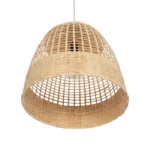 GLOBOSTAR® BORA-BORA 01735 Boho Κρεμαστό Φωτιστικό Οροφής με Ντουί 1 x E27 AC 220-240V IP20 - Μπεζ - Μ42 x Π42 x Υ44cm - Image 5