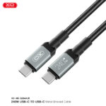 XO NB-Q264A Type-c to Type-c 240W High Power Data Cable 1m - Image 4