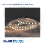 GLOBOSTAR® IPTUBE-B 70903 Κανάλι Σιλικόνης Στεγανοποίησης για Ταινία LED 10mm Αδιάβροχο IP68 - Διάφανο - Μ100 x Π1.2 x Υ0.4cm - Image 2
