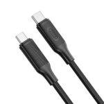 XO NB-Q265B PD 60W Type-C σε Type-C Μινιμαλιστικό Καλώδιο (Μαύρο) - Image 2