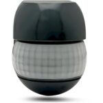 Επίτοιχος ανιχνευτής κίνησης IR 500W 220° 12m IP44 γκρι