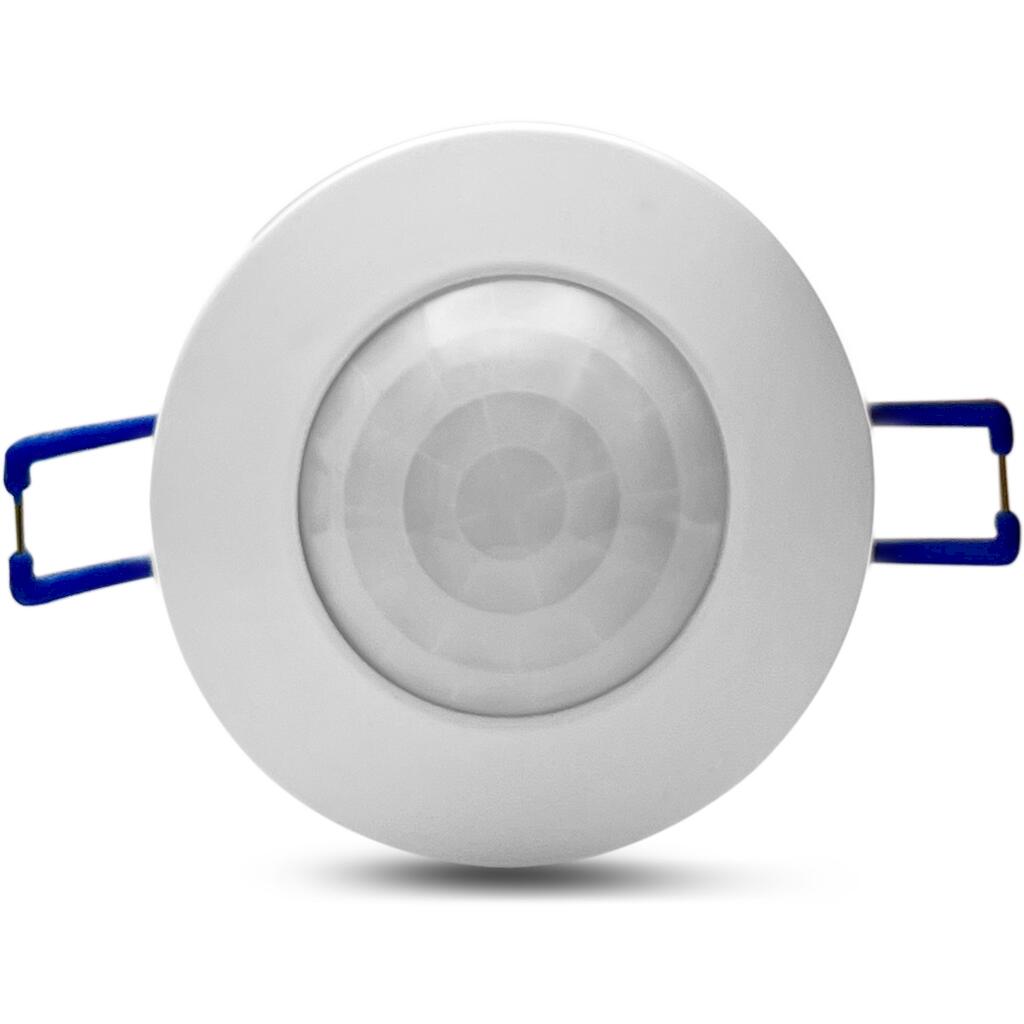 123373_0 Χωνευτός ανιχνευτής κίνησης IR 400W 360° 8m IP44 λευκός - Image 1