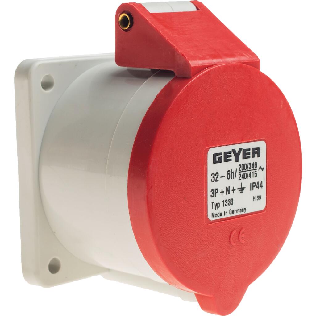 1333_0 Ρευματοδότης πίνακα 5x32A 400V IP44 - Image 1
