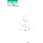 Ταινία LED Neon 14.4W 24V 3000K 1400lm IP67 13X13mm - Image 2