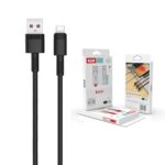 XO NB-Q166 5A Καλώδιο Γρήγορης Φόρτισης για Type-C Μαύρο 1m - Image 2