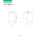 Επίτοιχο spot 1xGU10 165B IP44 Inox - Image 2