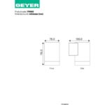Επίτοιχο spot 1xGU10 165 IP44 μαύρο - Image 2