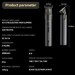 XO CF20 Smart Ηλεκτρική Κουρευτική Μηχανή - Image 12