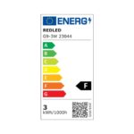 Redpoint G9 LED 3W COOL PLASTIC PF >0.90 (κατασκευή Κίνα) - Image 2
