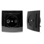 Μαύρη πρίζα TV-Radio διελεύσεως - Image 2