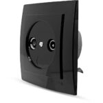 Μαύρη πρίζα TV-Radio διελεύσεως - Image 3