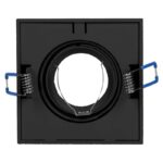 Redpoint 6168 SORMUS ΣΠΟΤ ΧΩΝΕΥΤΟ GU10 ΤΕΤΡΑΓΩΝΟ ΚΙΝΗΤΟ 96/96/50 Φ88 ΜΑΥΡΟ ORNO - Image 6