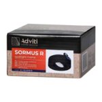 Redpoint 6169 SORMUS ΣΠΟΤ ΧΩΝΕΥΤΟ GU10 ΣΤΡΟΓΓΥΛΟ ΚΙΝΗΤΟ Φ96/50 (ΚΟΨΙΜΟ Φ88) ΜΑΥΡΟ ORNO - Image 2