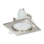 Redpoint 6177 SUTRI ΣΠΟΤ ΧΩΝΕΥΤΟ GU10 ΤΕΤΡΑΓΩΝΟ ΣΤΑΘΕΡΟ 76/76/35 Φ55 ΝΙΚΕΛ ΜΑΤ ORNO - Image 6