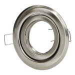 Redpoint 6176 SUTRI ΣΠΟΤ ΧΩΝΕΥΤΟ GU10 ΣΤΡΟΓΓΥΛΟ ΚΙΝΗΤΟ Φ97/24 (ΚΟΠΗ Φ77) ΝΙΚΕΛ ΜΑΤ ORNO - Image 3