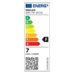Redpoint ΣΦΑΙΡΙΚΟ LED Ε14 7W COOL 2.0(κατασκευή Κίνα) - Image 2