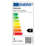 Redpoint ΣΦΑΙΡΙΚΟ LED Ε27 7W COOL 2.0(κατασκευή Κίνα) - Image 2
