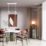 Redpoint "DOUBLE" ΛΕΥΚΟ-ΧΡΥΣΟ SPOT ΟΡΟΦΗΣ ΚΡΕΜΑΣΤΟ 2xGU10 ΑΛΟΥΜΙΝΙΟ (Made In P.R.C) - Image 2