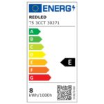 Redpoint ΦΩΤΙΣΤΙΚΟ LED ΚΟΥΖΙΝΑΣ 3CCT 60cm 8W ΜΕ 1mt ΚΑΛΩΔΙΟ + ΦΙΣ ΠΛΑΣΤΙΚΟ (κατασκευή Κίνα) - Image 2