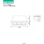 Χωνευτό spot mini 6W 3000K 440lm 30° IP20 - Image 2