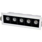 Χωνευτό spot mini 10W 3000K 600lm 30° IP20