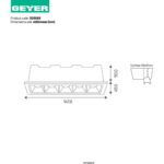 Χωνευτό spot mini 10W 3000K 600lm 30° IP20 - Image 2