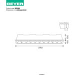 Χωνευτό spot mini 20W 4000K 1350lm 30° IP20 - Image 2