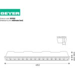 Χωνευτό spot mini 30W 3000K 1950lm 30° IP20 - Image 2