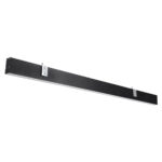 GLOBOSTAR® FELIX 61028-W Μοντέρνο Φωτιστικό Τοίχου - Απλίκα LED 54W 6500lm 120° AC 220-240V IP20 Ρυθμιζόμενο Λευκό CCT με On/Off 2700K/4500K/6000K - Lumileds SMD Chip - Μαύρο Ματ - Μ120 x Π3.5 x Υ7cm - 3 Χρόνια Εγγύηση - Image 4