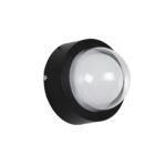 kelvo® NEXA KLV-101-0247 Φωτιστικό Τοίχου / Απλίκα LED 6W 480lm 180° AC 220-240V Αδιάβροχο IP65 Ultra Θερμό Λευκό 1800K - Sanan SMD Chip & TÜV SÜD Driver - Μαύρο Ματ - Μ11 x Π8.5 x Υ11cm - 5 Χρόνια Εγγύηση - Image 3