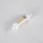 GLOBOSTAR® TUBINI 60395 Λάμπα R7S 78mm LED 7W 791lm 360° AC 220-240V IP20 Θερμό Λευκό 2700K - Lumileds SMD Chip - Μ7.8 x Π2 x Υ2cm - 3 Χρόνια Εγγύηση - Image 3