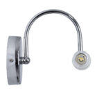 GLOBOSTAR® PAOLA 60418 Μοντέρνο Φωτιστικό Τοίχου - Απλίκα Καθρέπτη Μπάνιου με Ντουί 2 x G9 AC 220-240V IP44 - Νίκελ Χρώμιο - Μ31 x Π16 x Υ15cm - Image 6