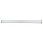 GLOBOSTAR® MABEL 60429 Μοντέρνο Φωτιστικό Τοίχου - Απλίκα Καθρέπτη Μπάνιου LED 12W 1400lm 270° AC 220-240V IP44 Φυσικό Λευκό 4500K - Lumileds SMD Chip & TÜV SÜD Driver - Σατινέ Χρυσό Βούρτσας - Μ60 x Π10 x Υ5cm - 3 Χρόνια Εγγύηση - Image 5