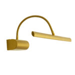 GLOBOSTAR® TROIS 60437 Μοντέρνο Φωτιστικό Τοίχου - Απλίκα Καθρέπτη Μπάνιου LED 12W 1400lm 120° AC 220-240V IP44 Φυσικό Λευκό 4500K - Lumileds SMD Chip & TÜV SÜD Driver - Σατινέ Χρυσό Βούρτσας - Μ60 x Π24 x Υ18cm - 3 Χρόνια Εγγύηση - Image 4
