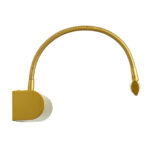 GLOBOSTAR® TROIS 60437 Μοντέρνο Φωτιστικό Τοίχου - Απλίκα Καθρέπτη Μπάνιου LED 12W 1400lm 120° AC 220-240V IP44 Φυσικό Λευκό 4500K - Lumileds SMD Chip & TÜV SÜD Driver - Σατινέ Χρυσό Βούρτσας - Μ60 x Π24 x Υ18cm - 3 Χρόνια Εγγύηση - Image 6