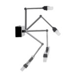 GLOBOSTAR® MARA 60447 Μοντέρνο Φωτιστικό Τοίχου - Απλίκα Καθρέπτη Μπάνιου LED 12W 1400lm 120° AC 220-240V IP20 Φυσικό Λευκό 4500K - Lumileds SMD Chip & TÜV SÜD Driver - Νίκελ Χρώμιο - Μ60 x Π15 x Υ13cm - 3 Χρόνια Εγγύηση - Image 6
