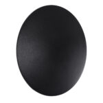 GLOBOSTAR® HELIO-R 60660 Μοντέρνο Φωτιστικό Τοίχου - Απλίκα LED 10W 1000lm 120° AC 220-240V Αδιάβροχο IP65 Θερμό Λευκό 2700K - Lumileds SMD Chip & TÜV SÜD Driver - Μαύρο Ματ - Μ21 x Π21 x Υ5cm - 5 Χρόνια Εγγύηση - Image 3