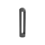 kelvo® GREMO KLV-101-0122 Φωτιστικό Κολωνάκι Κήπου LED 7W 875lm 45° AC 220-240V Αδιάβροχο IP65 Θερμό Λευκό 2700K - Bridgelux COB Chip & TÜV SÜD Driver - Γκρι Ανθρακί Ματ - Μ10.8 x Π10.8 x Υ50cm - 5 Χρόνια Εγγύηση - Image 3