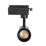 GLOBOSTAR® LUGANO 60804 Μονοφασικό Σποτ Ράγας LED 10W 1250lm 36° AC 220-240V IP20 Φυσικό Λευκό 4500K - Bridgelux COB Chip & TÜV SÜD Driver - Eurotrack 1PH - Μαύρο Ματ - Μ8.5 x Π5 x Υ18cm - 5 Χρόνια Εγγύηση - Image 3