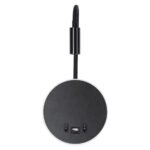 GLOBOSTAR® GOOSE 60883 Μοντέρνο Φωτιστικό Τοίχου - Απλίκα Ξενοδοχείου Reading Light με Φορτιστή USB 3A LED 6W 600lm 36° & 360° AC 220-240V IP20 Φυσικό Λευκό 4500K - CREE XPE & Lumileds SMD Chip & TÜV SÜD Driver - Μαύρο Ματ - Μ15.5 x Π15 x Υ30.5cm - 3 Χρόνια Εγγύηση - Image 4