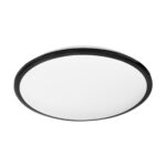 GLOBOSTAR® TUFFIN 60998 Φωτιστικό Πλαφονιέρα Οροφής LED 36W 4140lm 120° AC 220-240V Αδιάβροχο IP54 Ψυχρό Λευκό 6000K - Lumileds SMD Chip - Μαύρο Ματ & Λευκό Γαλακτερό - Μ48 x Π48 x Υ6.5cm - 3 Χρόνια Εγγύηση - Image 3